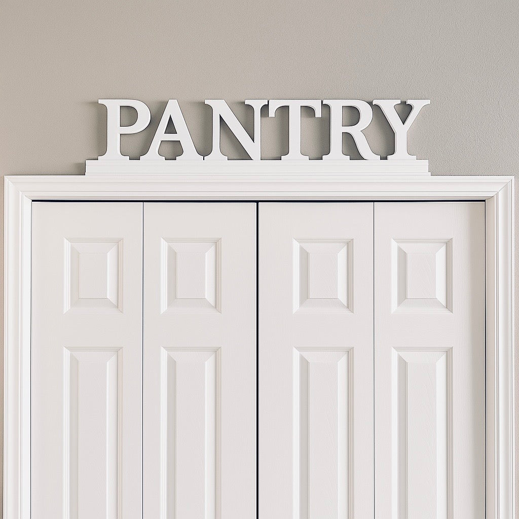 Wooden Pantry Sign