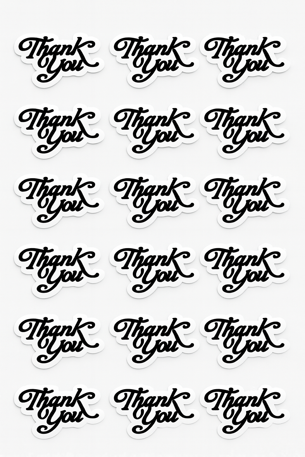 Thank You Stickers