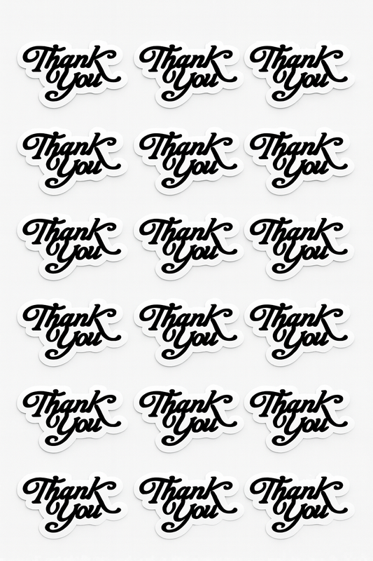 Thank You Stickers