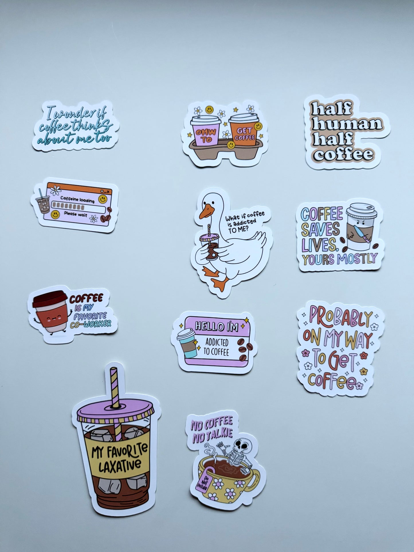 Funny Coffee Lover stickers