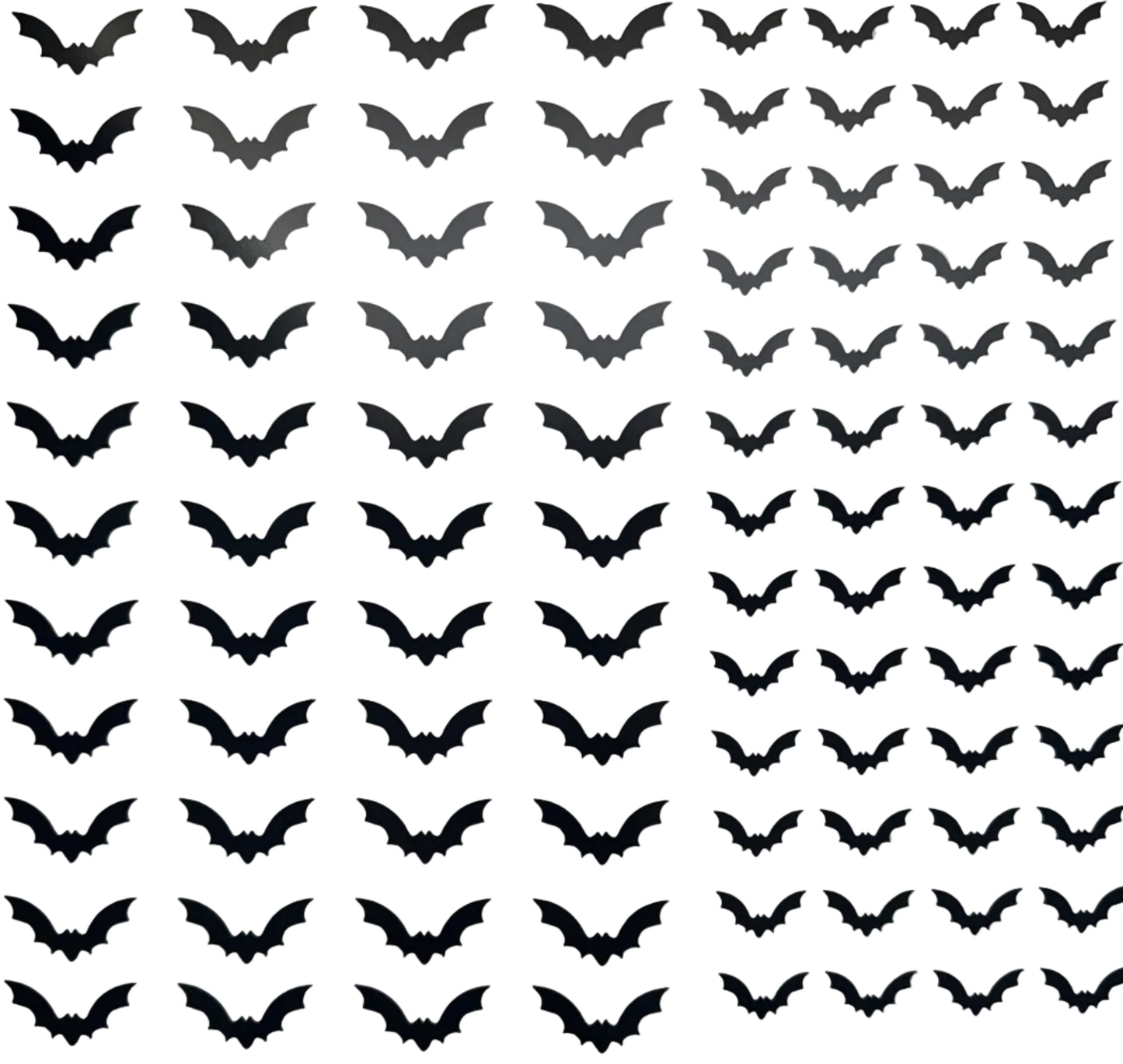 Bat Vinyl Decal Sheet