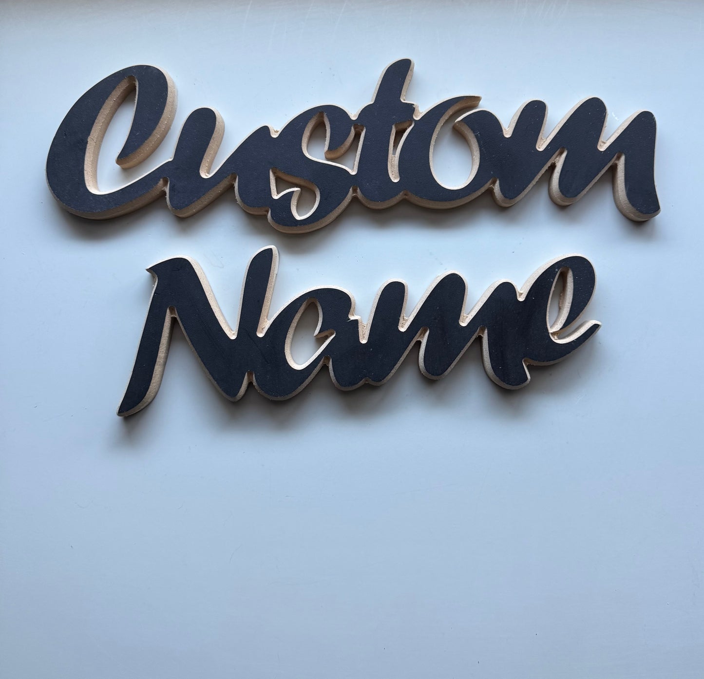 Custom Wooden Name Sign (Personalized name decor)