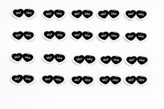 Self-Love Heart Stickers