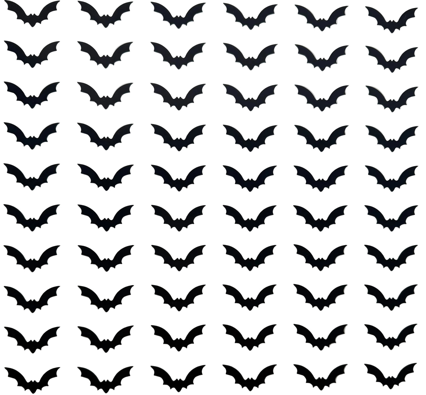 Bat Vinyl Decal Sheet