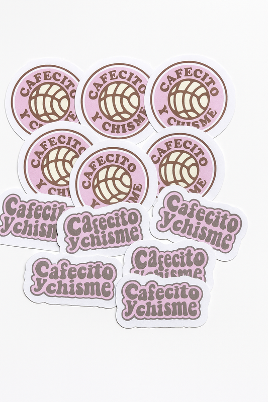 Cafecito y Chisme Stickers