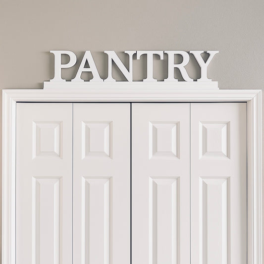 Wooden Pantry Sign